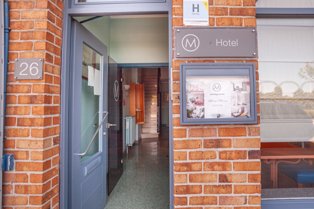 Gang van het hotel